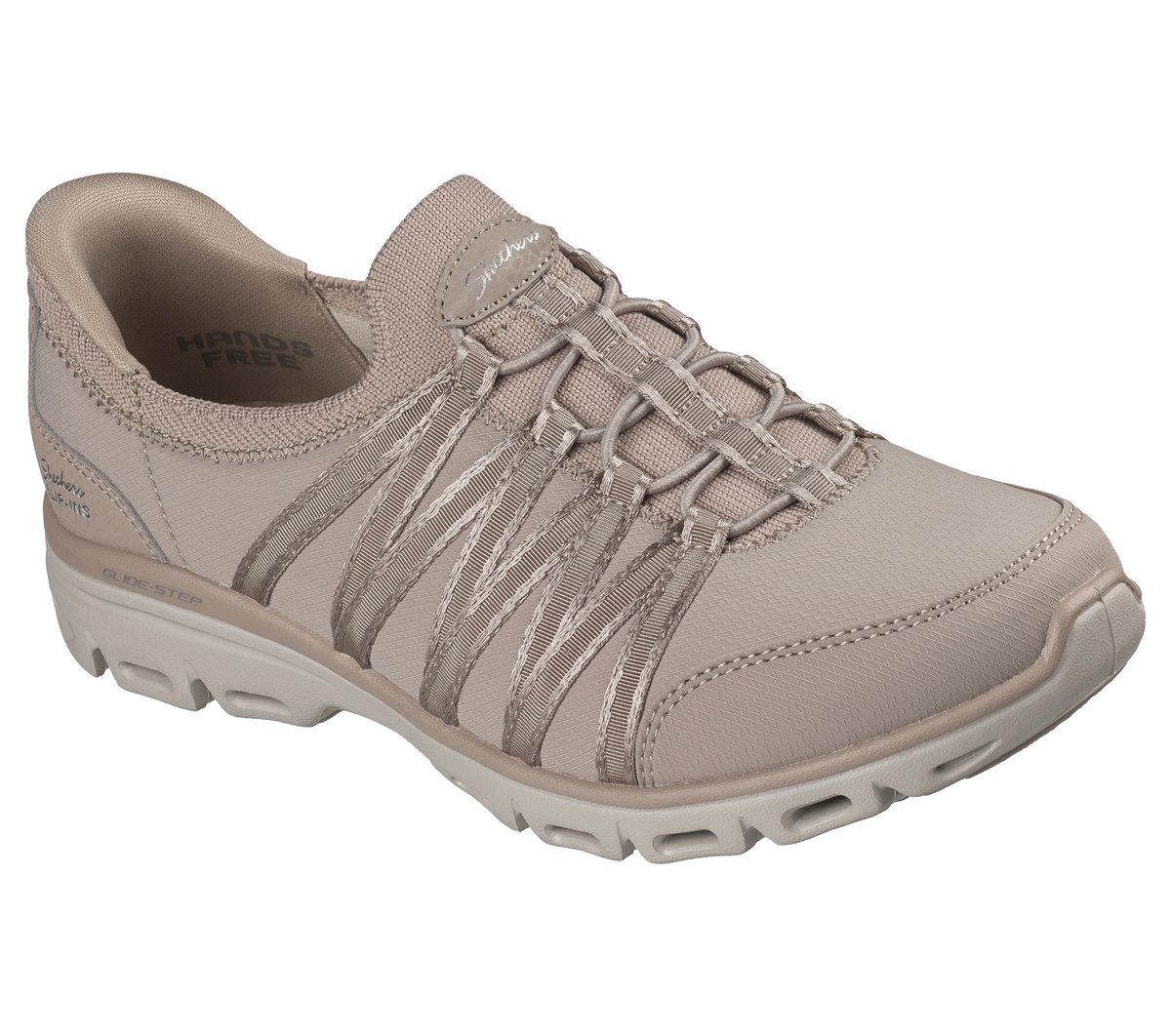 Skechers Slip-ins: Glide-Step Comfort - Steady Grace — TAUPE
