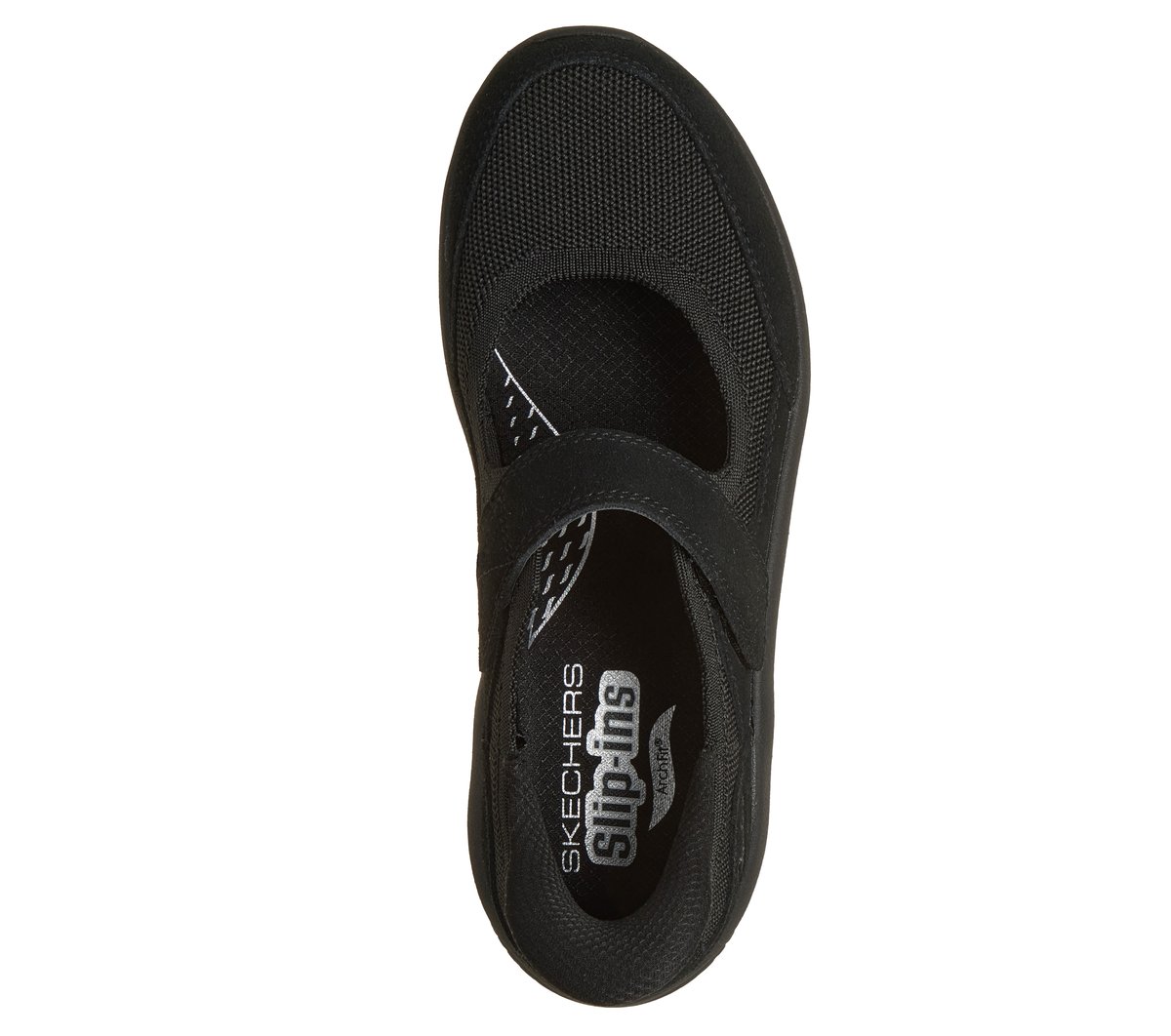 Skechers Slip-ins Relaxed Fit: Arch Fit MC D'Lux - Dream Of Me — BLACK