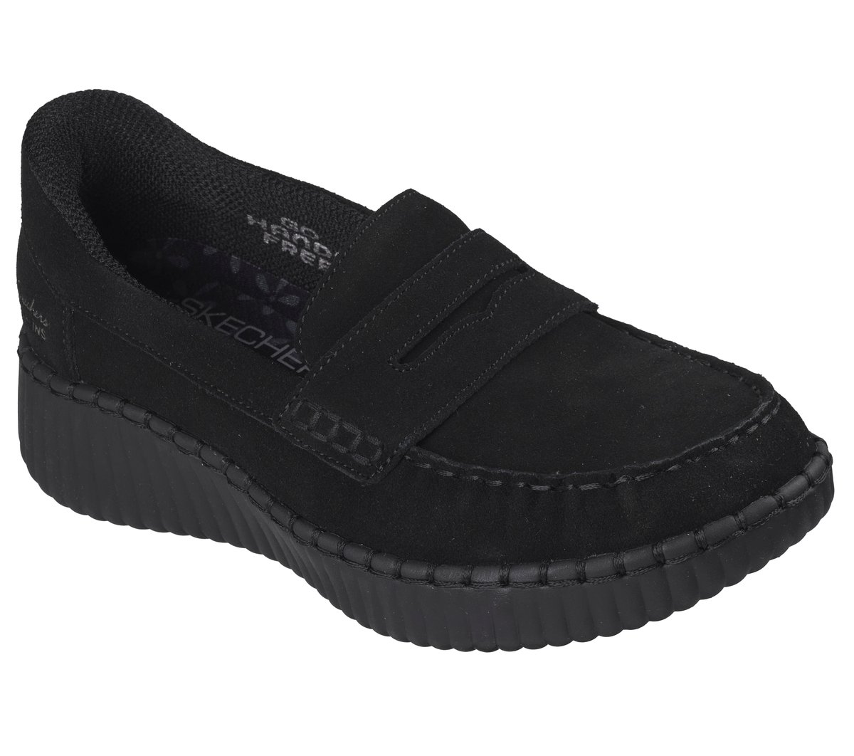 Skechers Slip-ins: Wilshire Blvd - Moonlit Love — BLACK