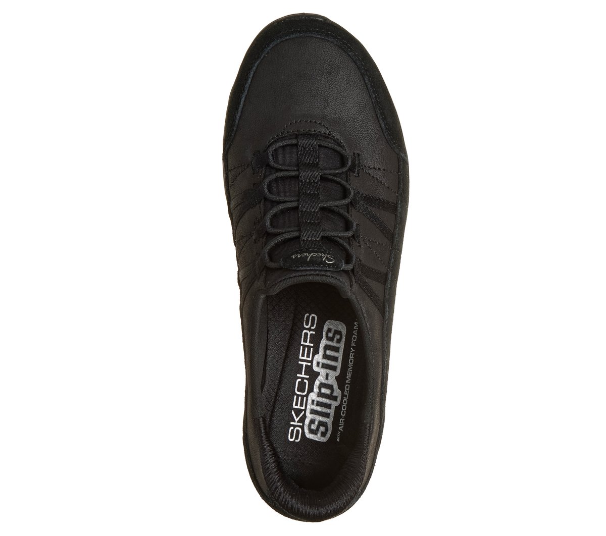 Skechers Slip-ins: Glide-Step Comfort - Soft Power — BLACK