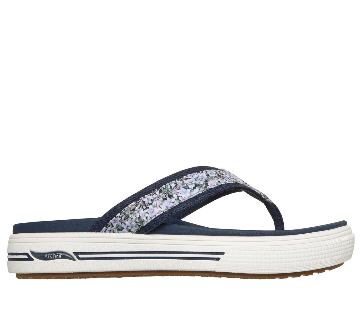 Arch Fit Arcade Sandal - Flora Friends — NAVY / MULTI
