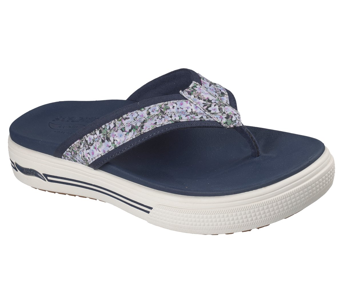 Arch Fit Arcade Sandal - Flora Friends — NAVY / MULTI