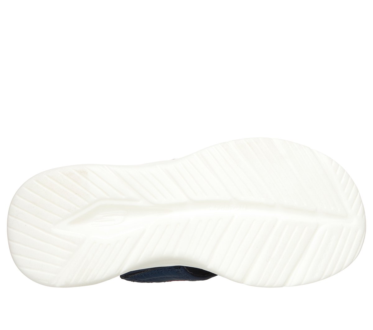 Contour Foam Sandal - Cozy Fit Americana Aura — WHITE / NAVY