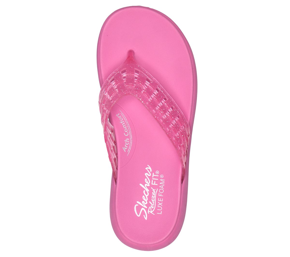 Relaxed Fit: Asana Luxe - Shimmer Days — HOT PINK