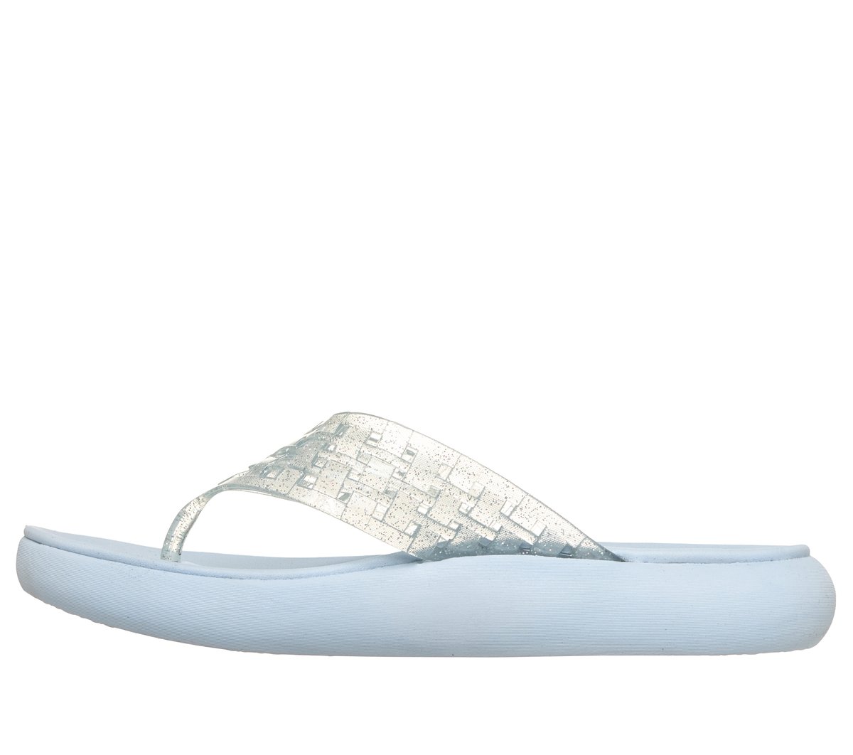 Relaxed Fit: Asana Luxe - Shimmer Days — LIGHT BLUE