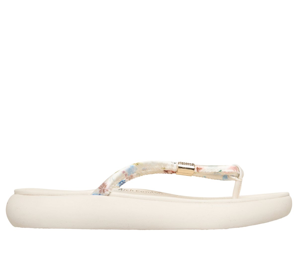 Relaxed Fit: Asana Luxe - Vibrant Beauty — WHITE / MULTI