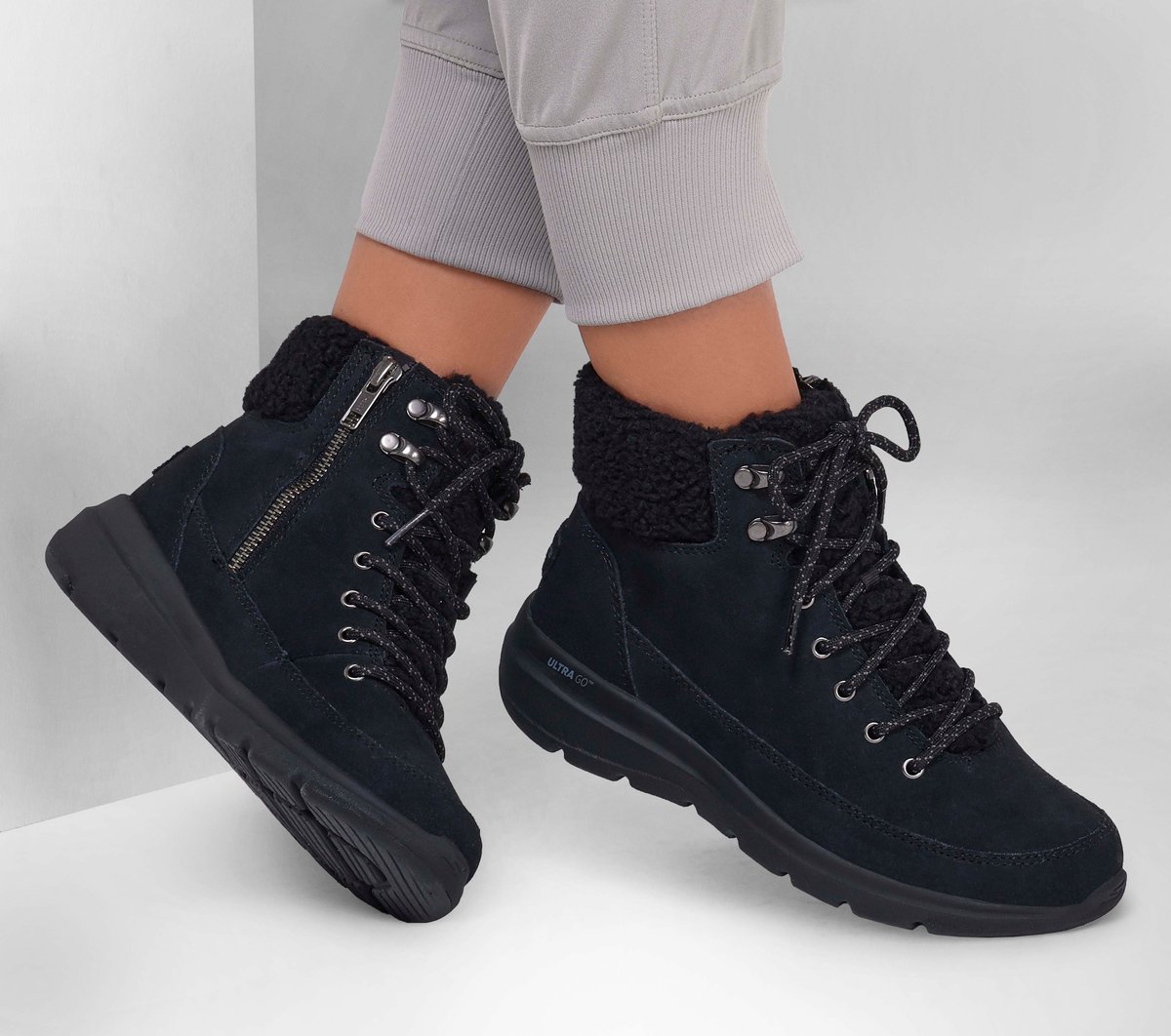Glacial Ultra - Woodlands — BLACK