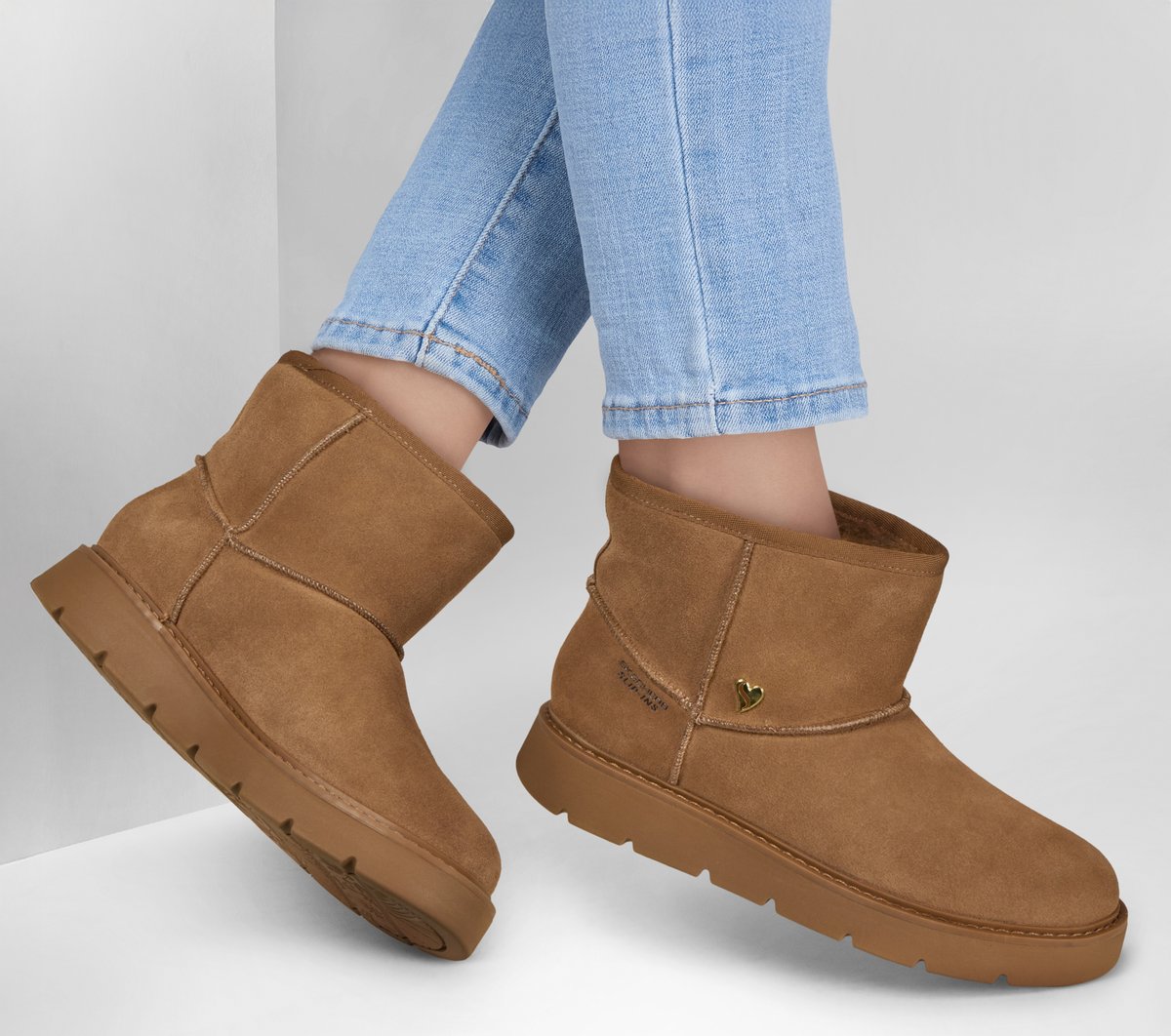 Skechers Slip-ins: Keepsakes Cozy - Cozy Shorty — CHESTNUT