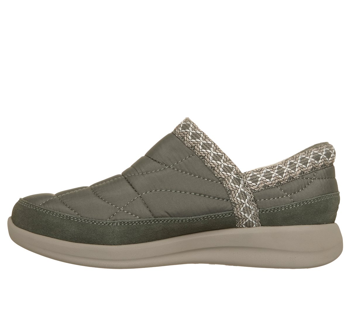 Skechers Slip-ins: Cozy Escape - Frost Puff — OLIVE