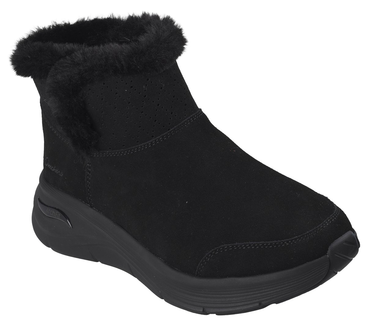 Relaxed Fit: Arch Fit 3.0 Boot - Winter Lush — BLACK