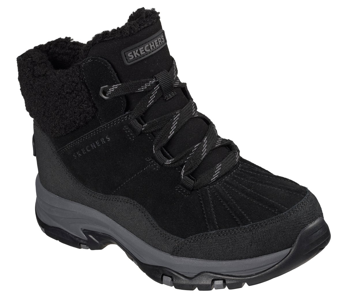 Waterproof Relaxed Fit: Trego - Quiet Warmth — BLACK