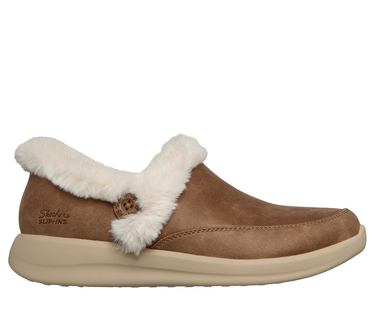 Skechers Slip-ins: Cozy Escape — CHESTNUT