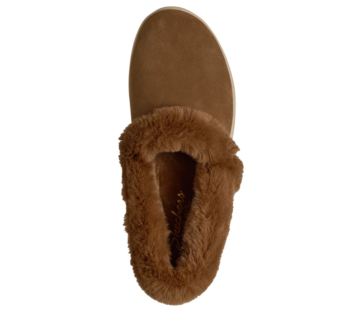 Skechers Slip-ins: Cozy Escape - Snowy Bliss — CHESTNUT
