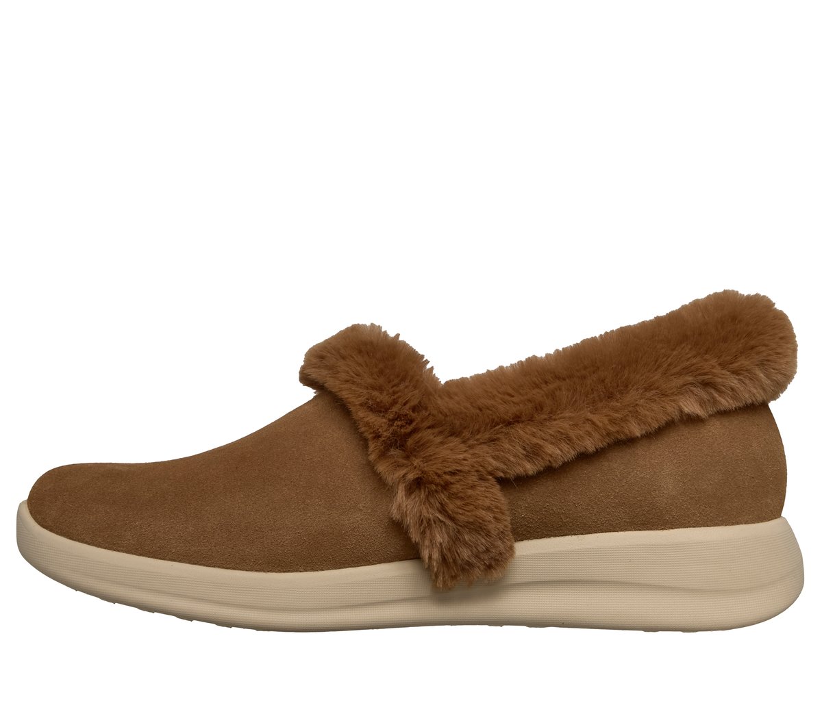 Skechers Slip-ins: Cozy Escape - Snowy Bliss — CHESTNUT