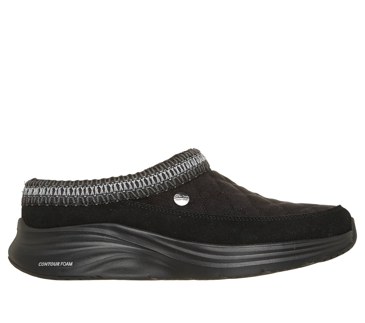 Contour Foam Boot - Cozy Fit Cozier Cascade — BLACK