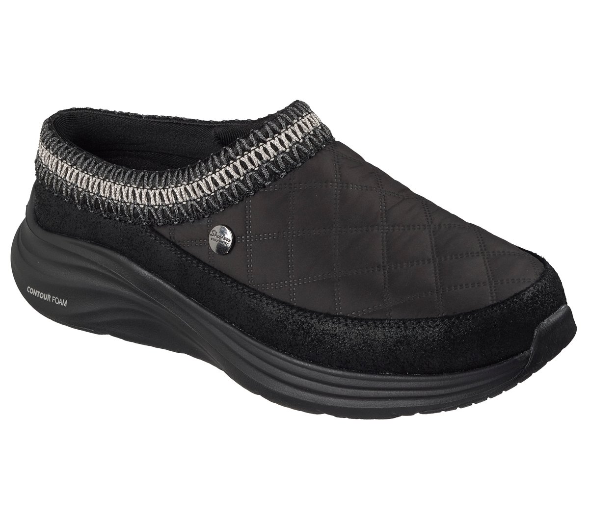 Contour Foam Boot - Cozy Fit Cascade — BLACK