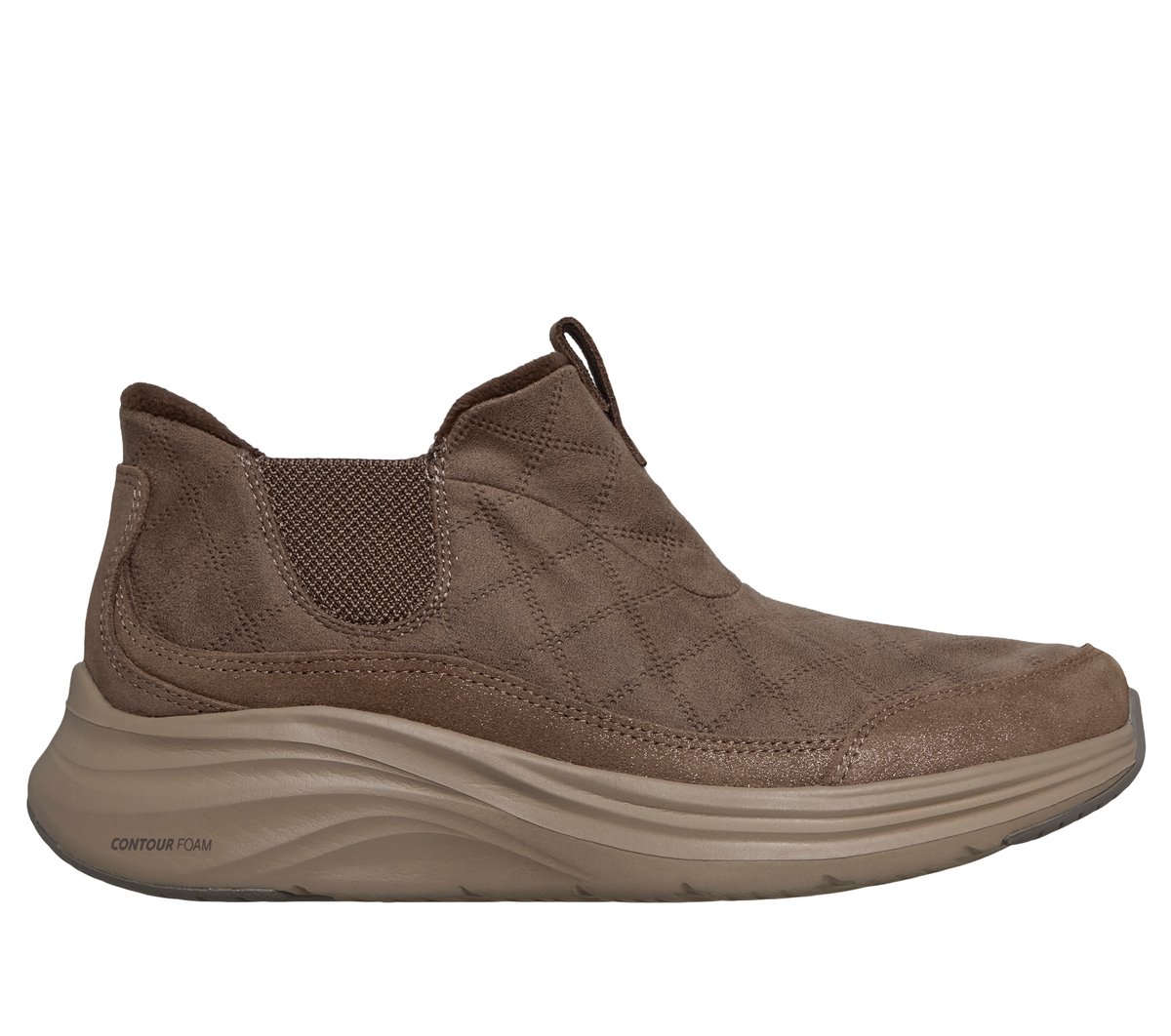 Skechers Slip-ins Relaxed Fit: Contour Foam Boot - Cozy Fit Dash