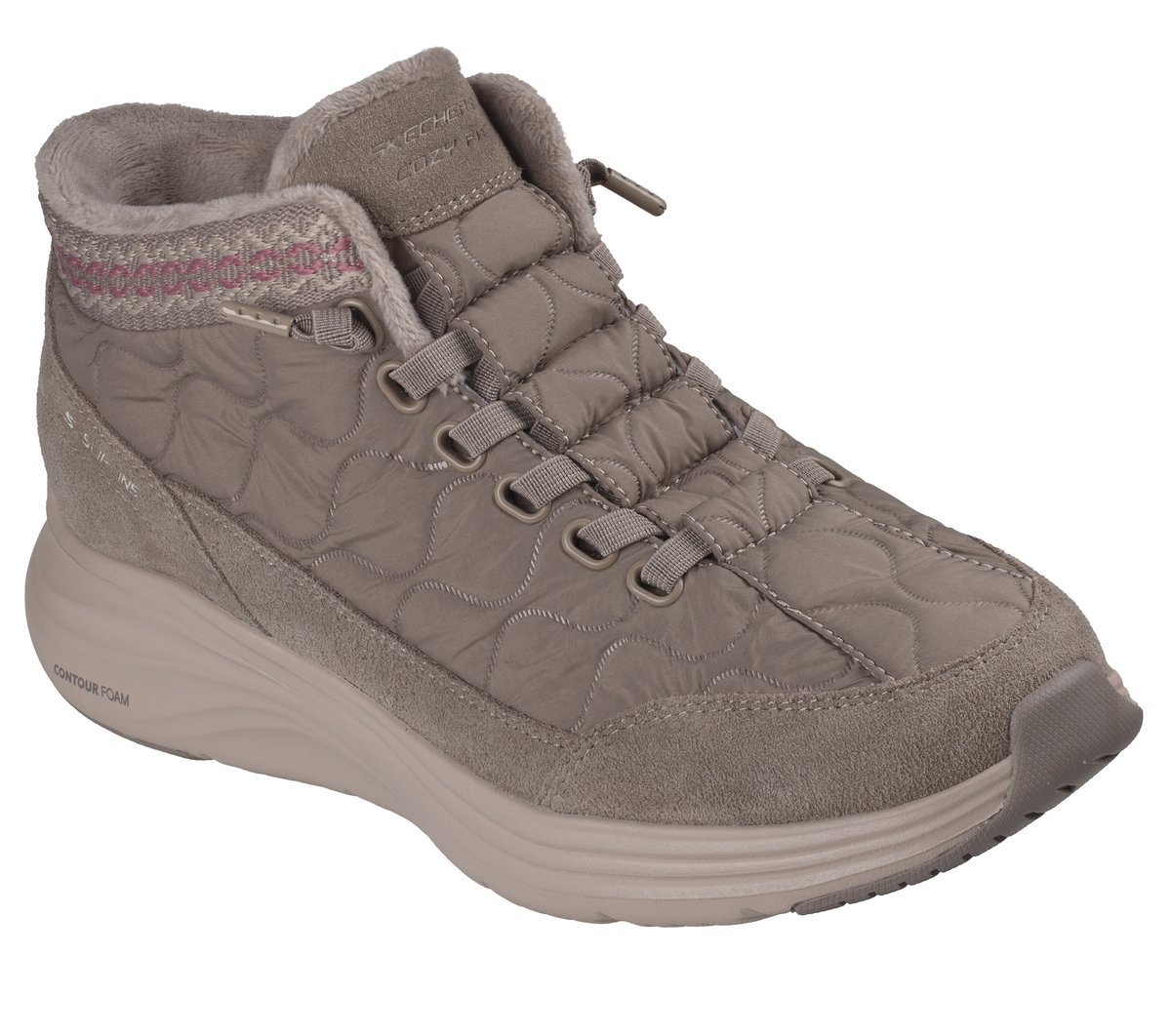 Skechers Slip-ins Relaxed Fit: Contour Foam Boot - Cozy Fit Serene