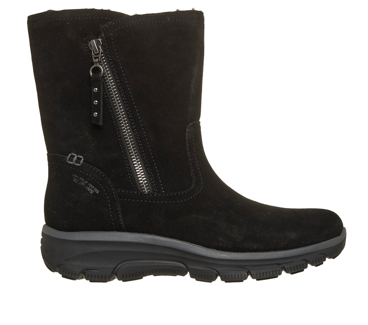 Skechers Slip-ins Relaxed Fit: Easy Going - Chilly Dreamer — BLACK