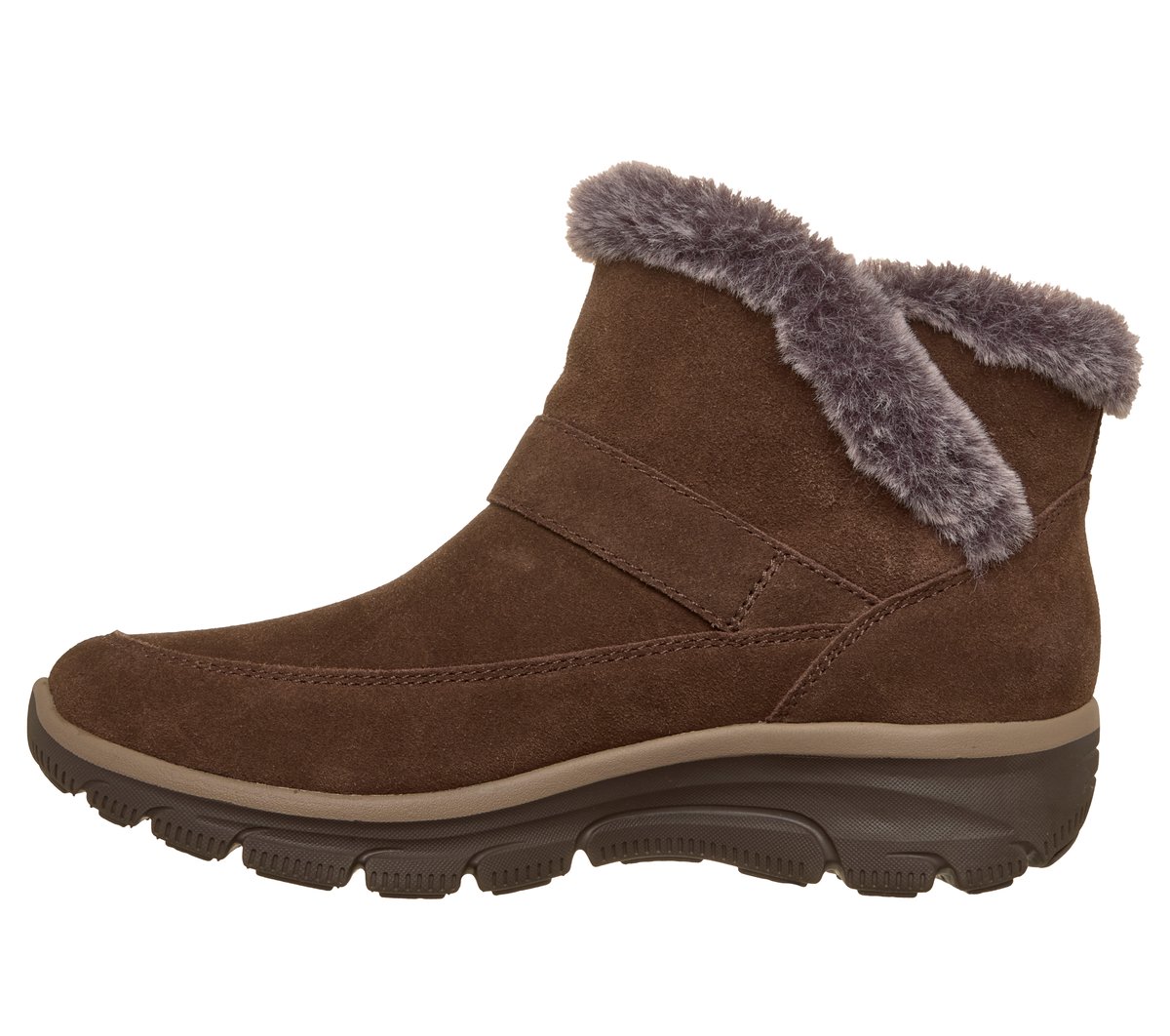 Skechers Slip-ins Relaxed Fit: Easy Going - Gentle Winter — CHOCOLATE