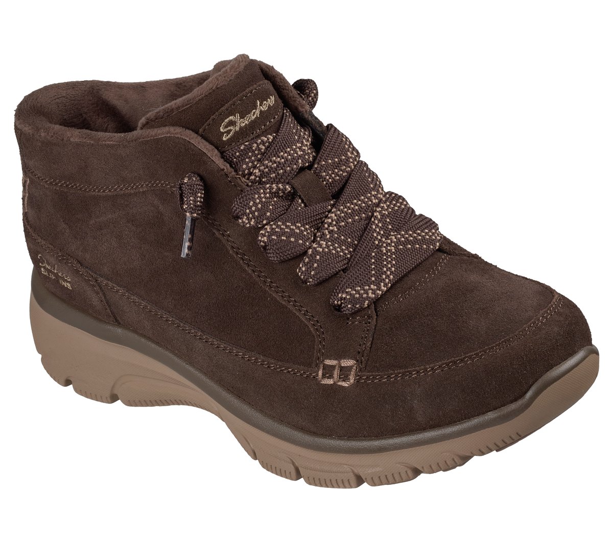 Skechers Slip-ins Relaxed Fit: Easy Going - Warm Occasion — CHOCOLATE