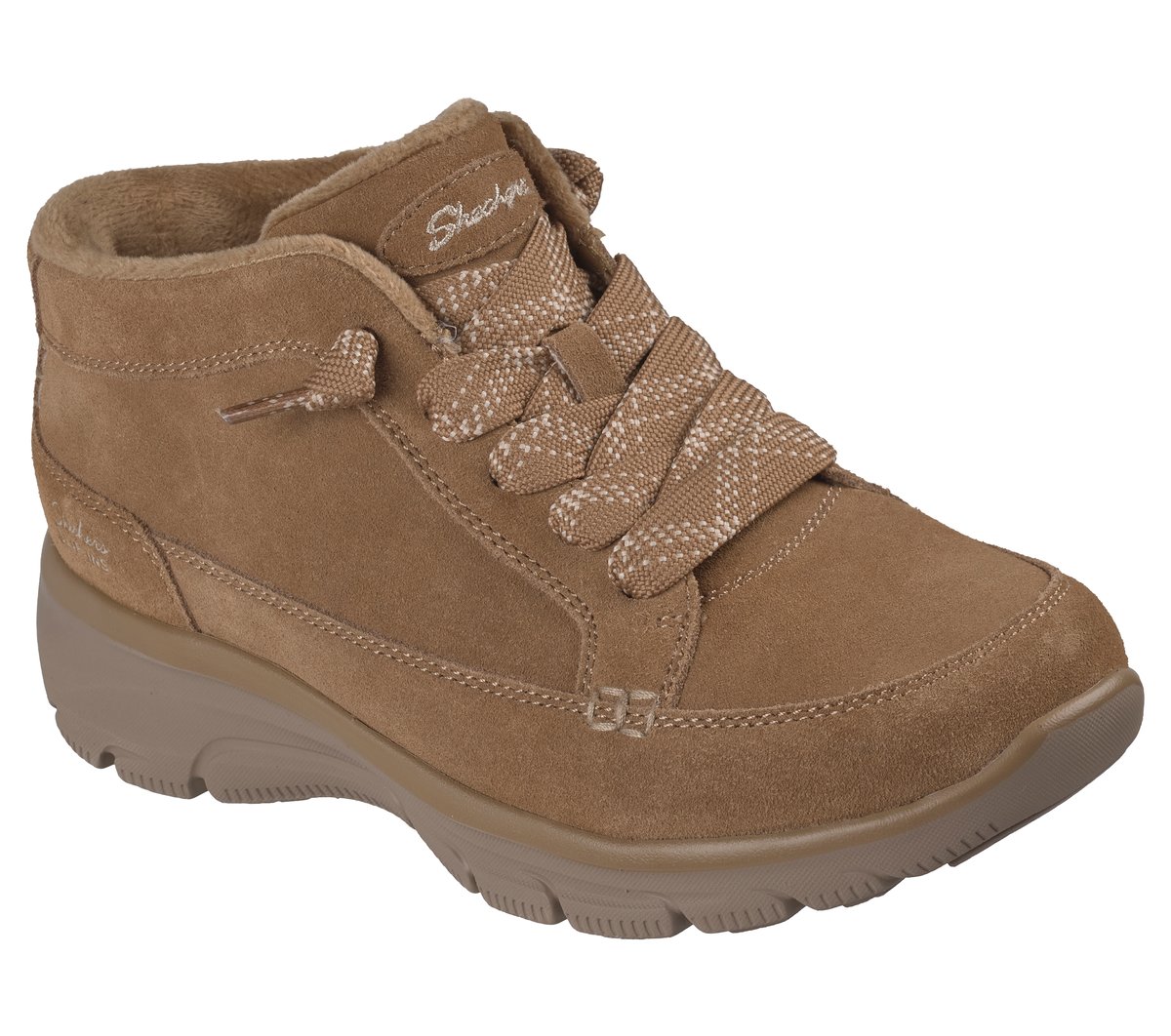 Skechers Slip-ins Relaxed Fit: Easy Going - Warm Occasion — CHESTNUT