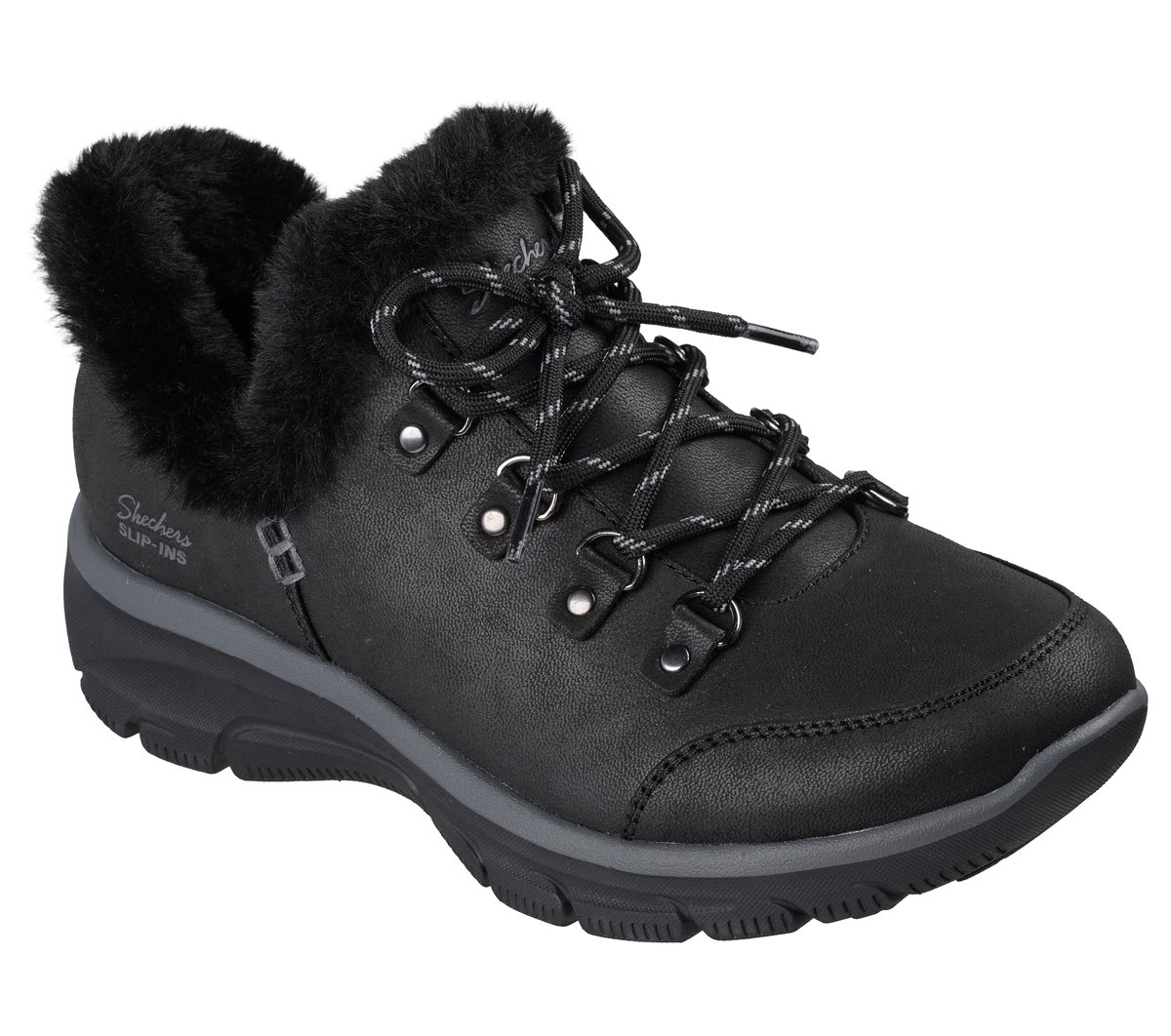 Skechers Slip-ins Relaxed Fit: Easy Going - Fall Adventure 2 — BLACK