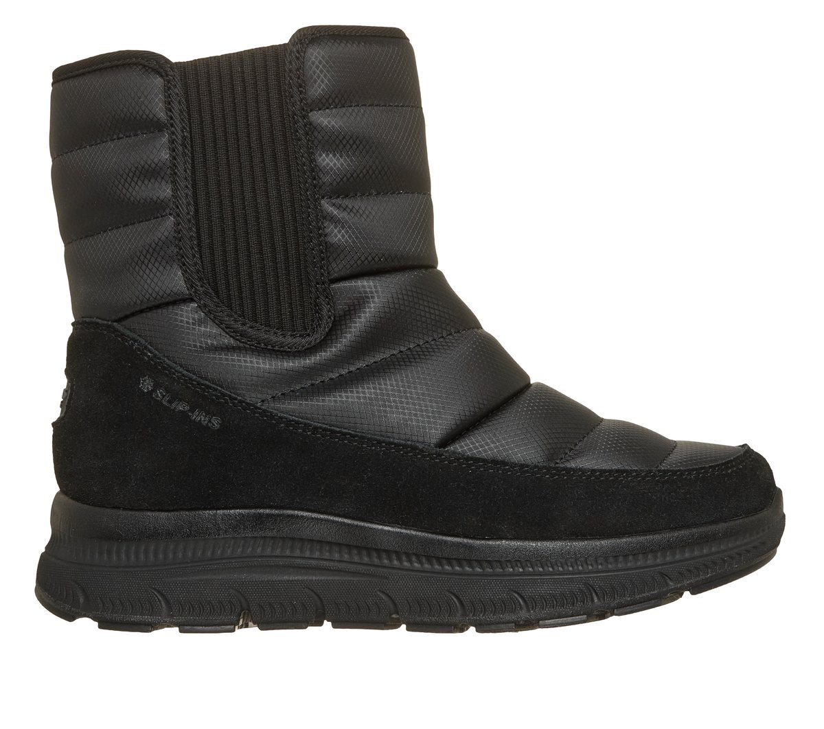 Skechers Slip-ins Relaxed Fit: Summits Plus Boot - Winter Core — BLACK