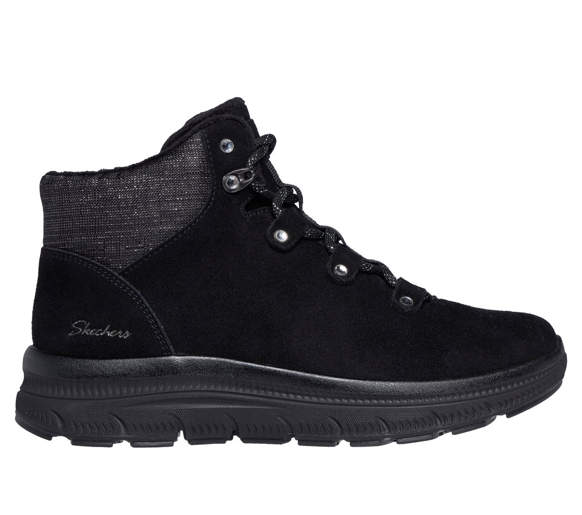Relaxed Fit: Summits Plus Boot - Moonlit Luxe — BLACK