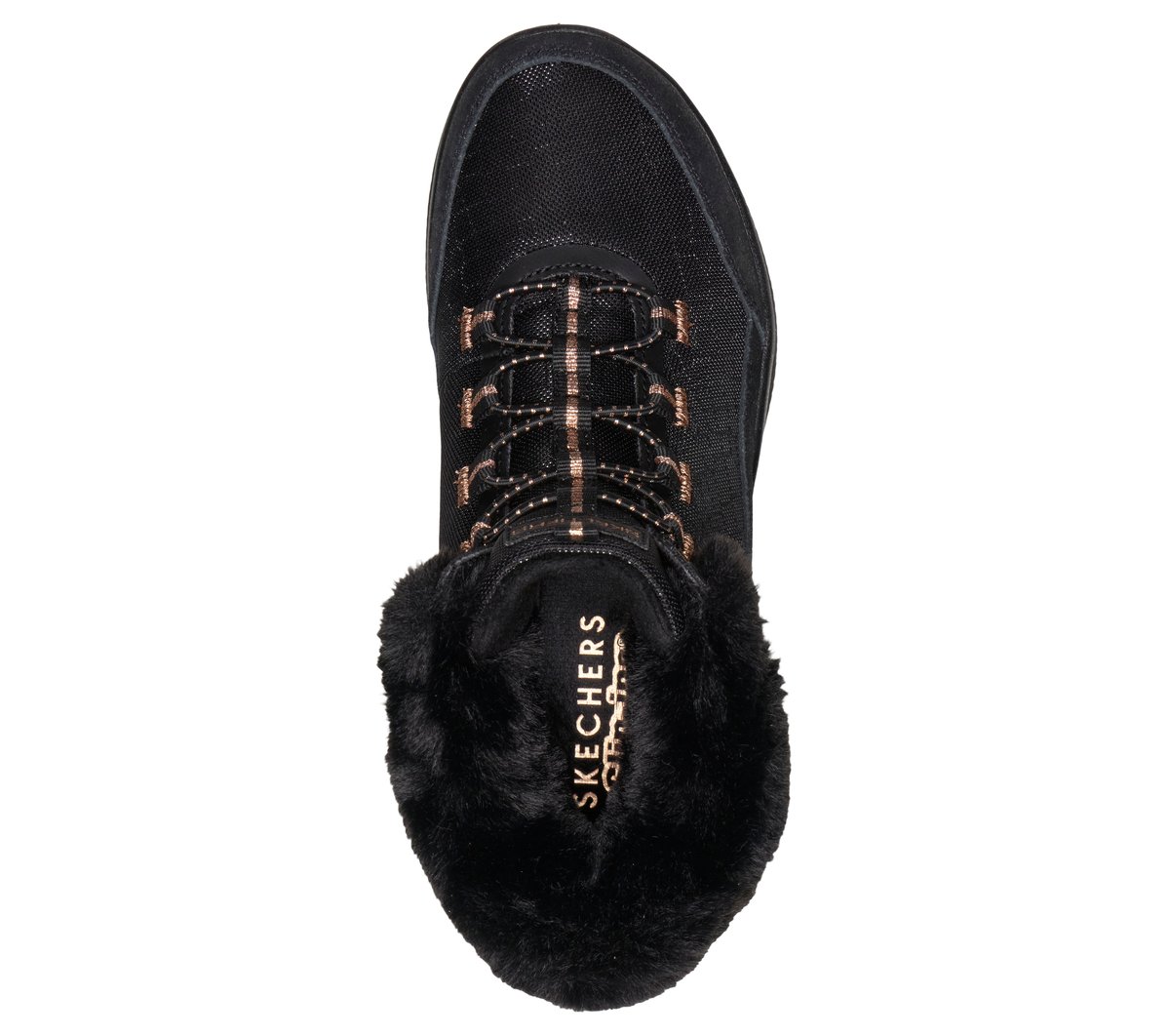 Skechers Slip-ins Relaxed Fit: Summits Plus Boot - Homebound — BLACK / ROSE GOLD