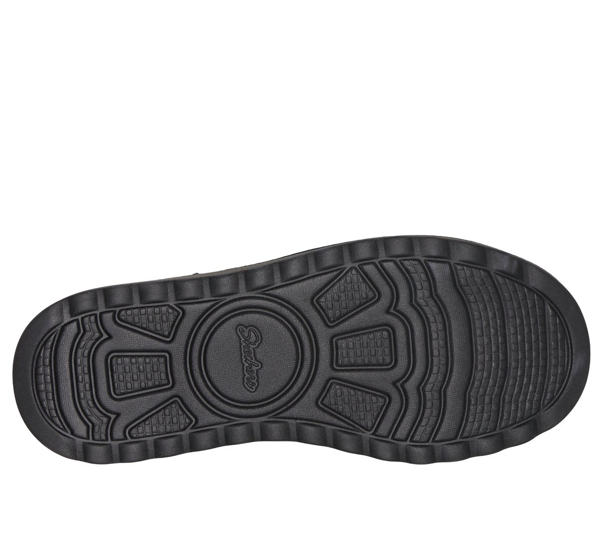 Skechers Slip-ins Relaxed Fit: Cozy Chateau - Cozy Mini Blossom — BLACK