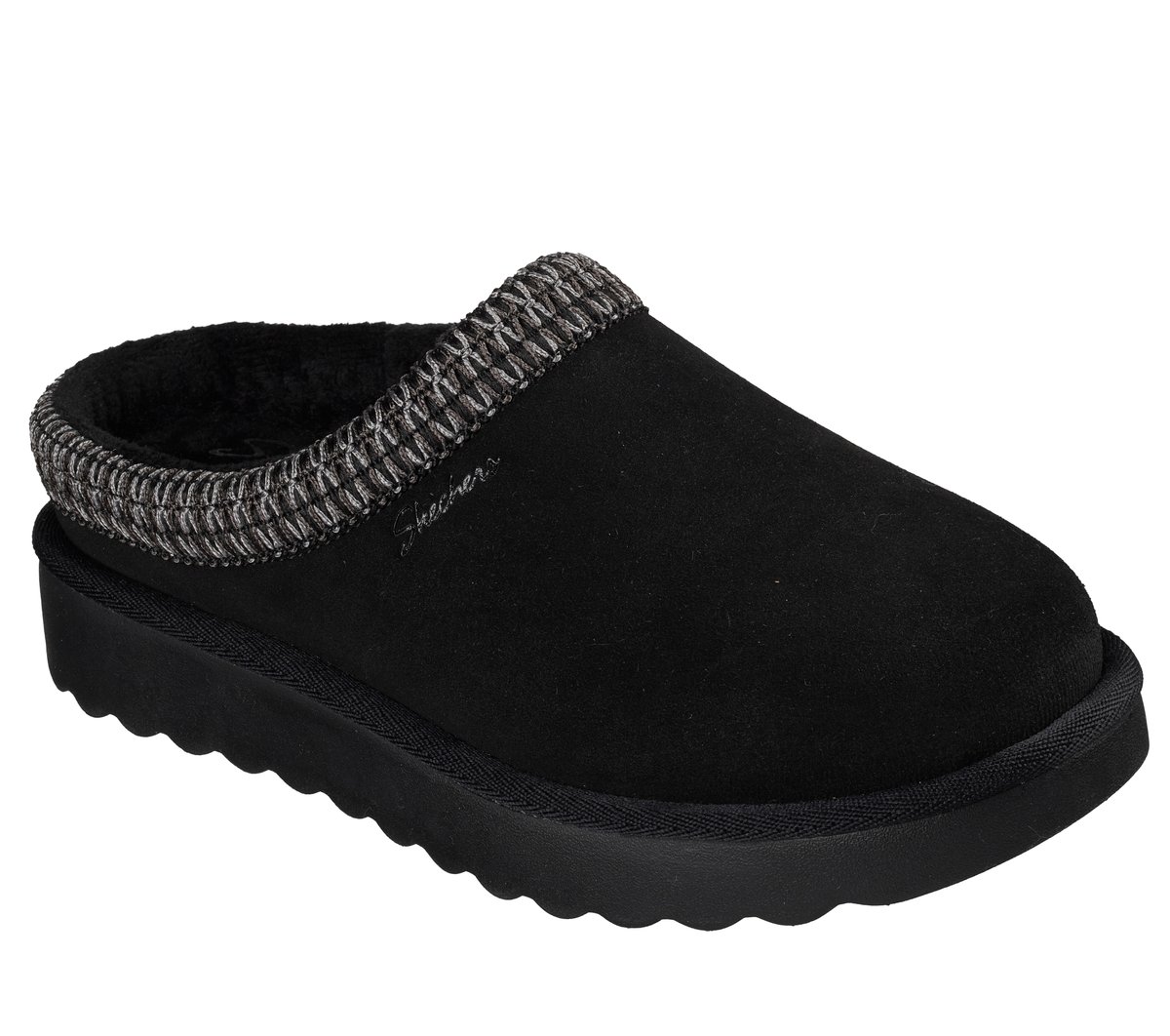 Relaxed Fit: Cozy Chateau - Cozy Cascade — BLACK