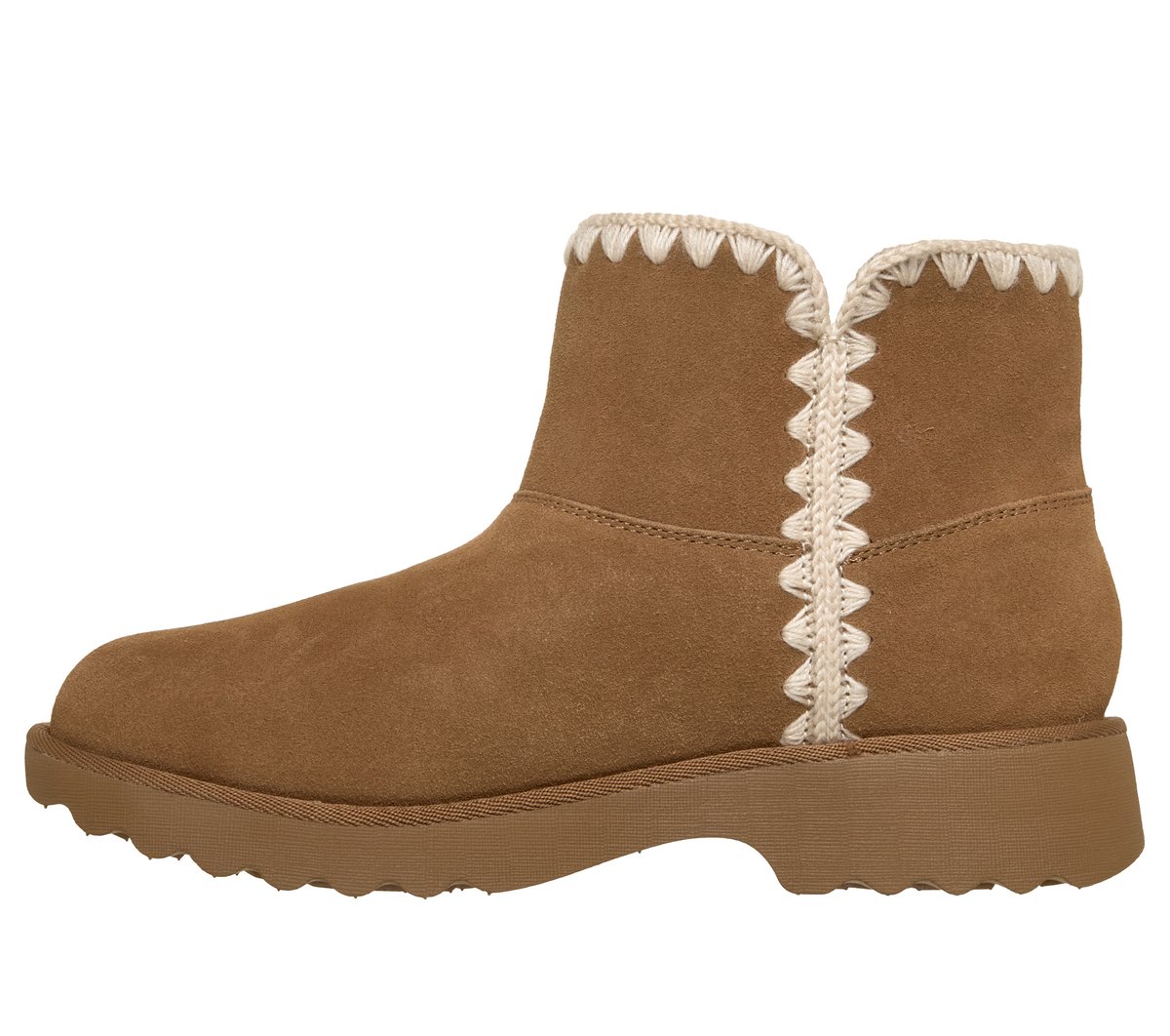 Skechers Slip-ins Relaxed Fit: Cozy Chalet - Shorty Snuggle — CHESTNUT