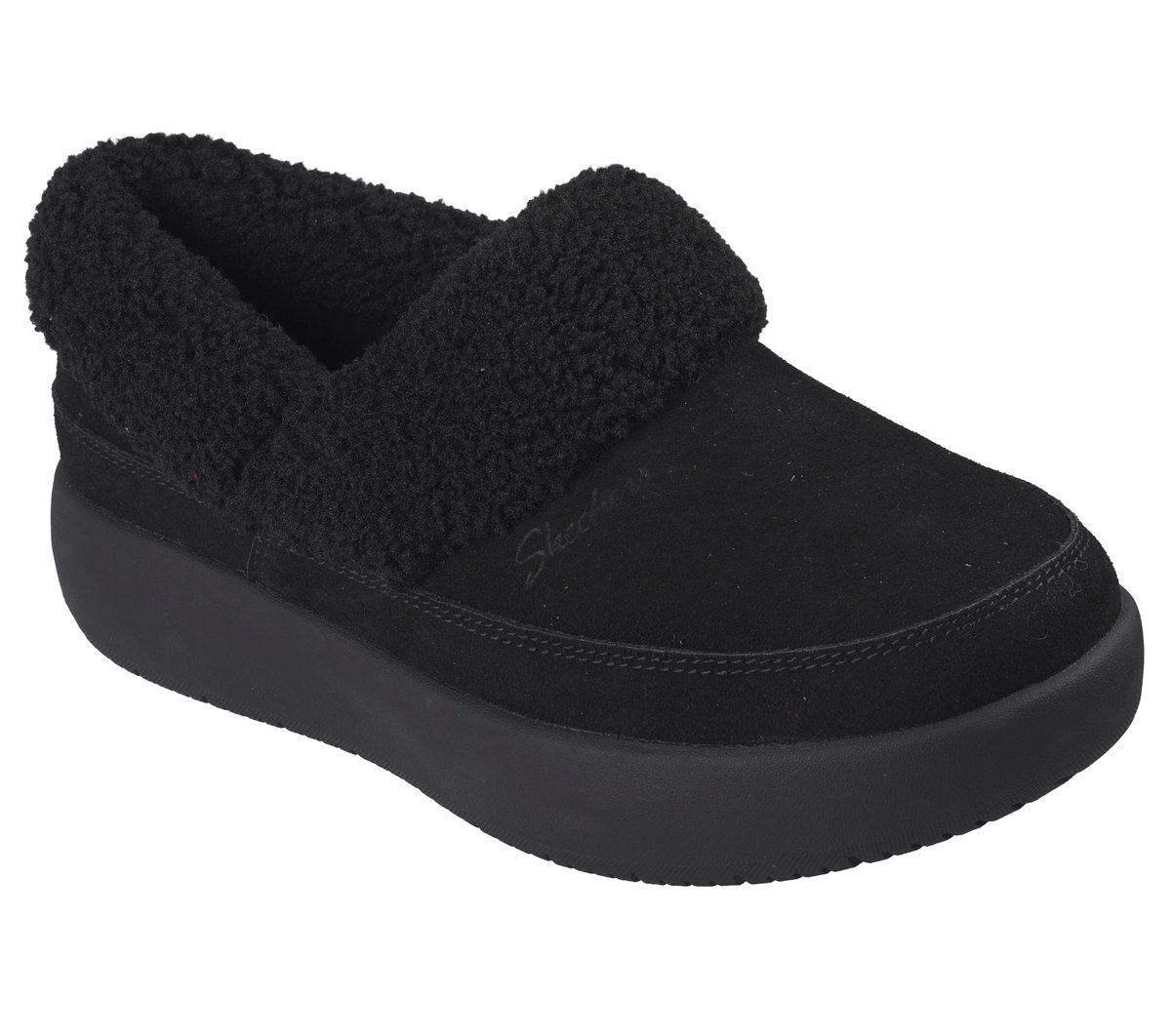 Relaxed Fit: Cozy Lodge - Cedar Snuggle — BLACK