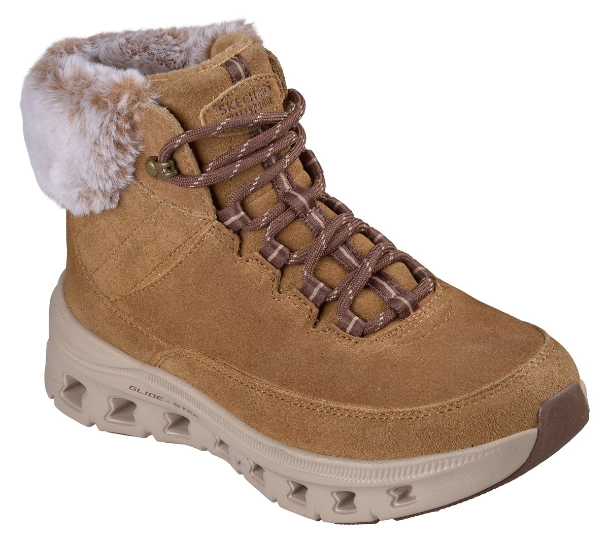 Waterproof Relaxed Fit: Glide-Step Pro Boot - Blaze Trail — CHESTNUT