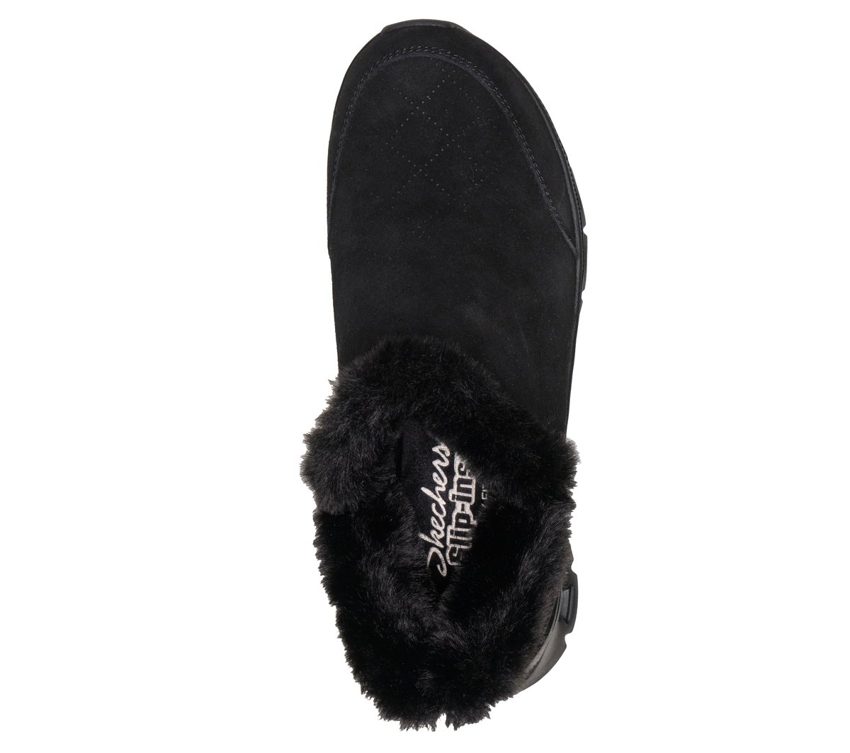 Skechers Slip-ins Relaxed Fit: Glide-Step Pro Boot - Warm Snuggles — BLACK