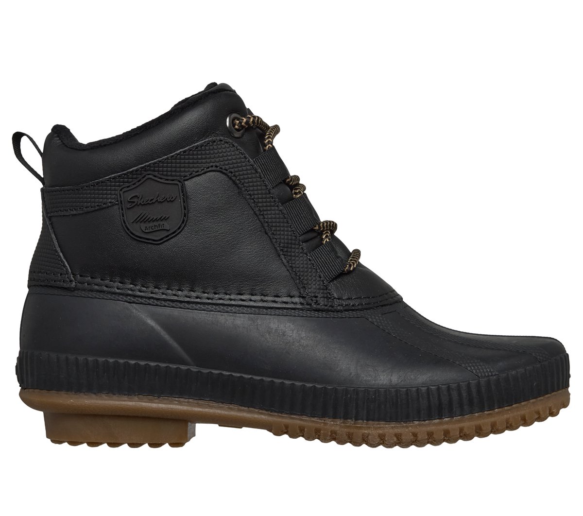 Waterproof: Arch Fit Pond - Misty Path — BLACK