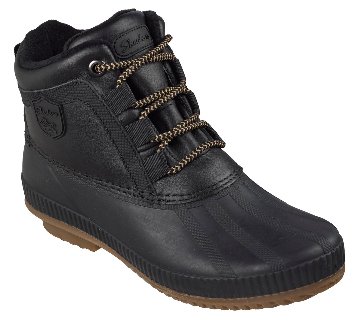 Waterproof: Arch Fit Pond - Misty Path — BLACK