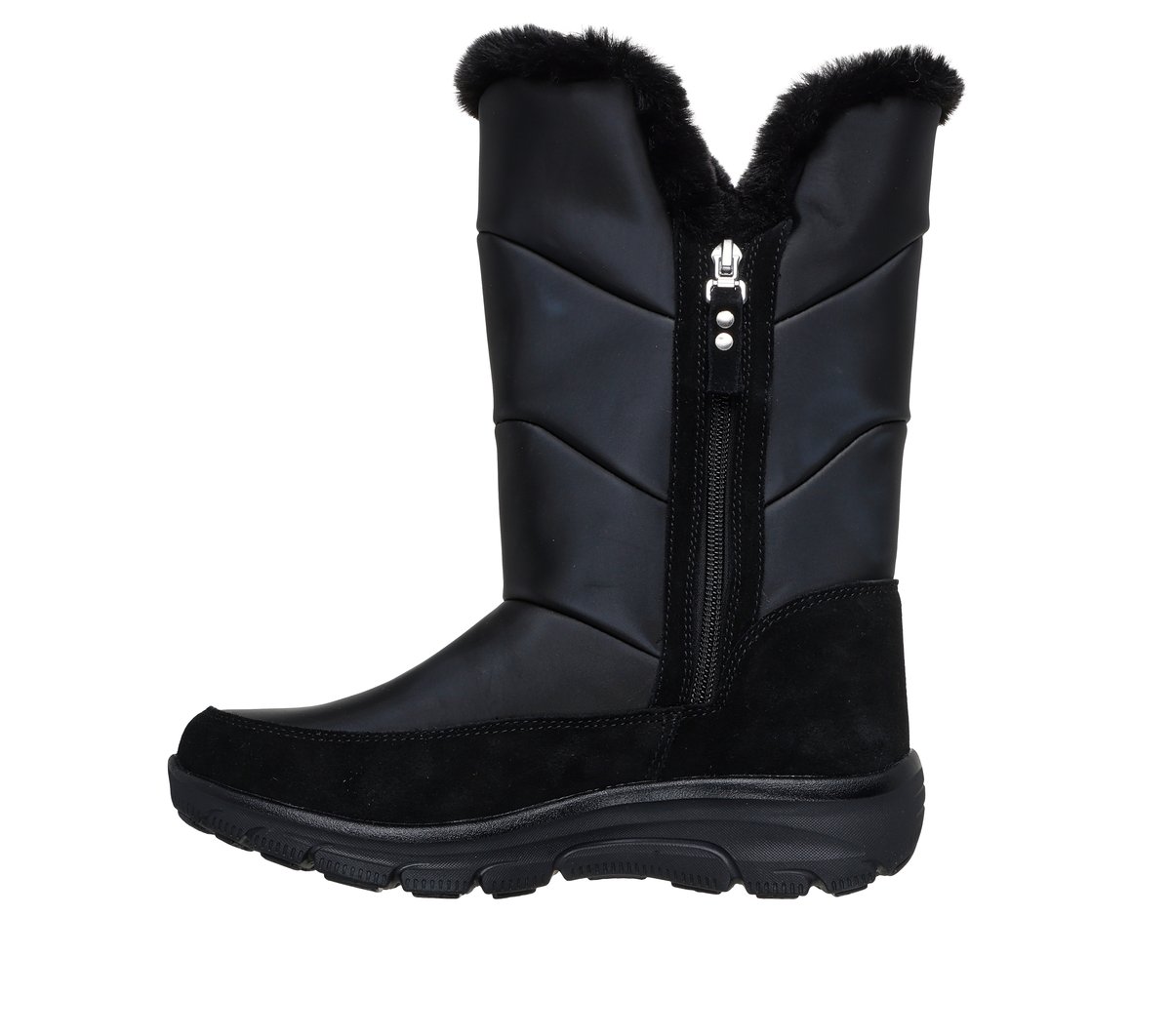 Waterproof Relaxed Fit: Easy Going - Snow Chillin — BLACK