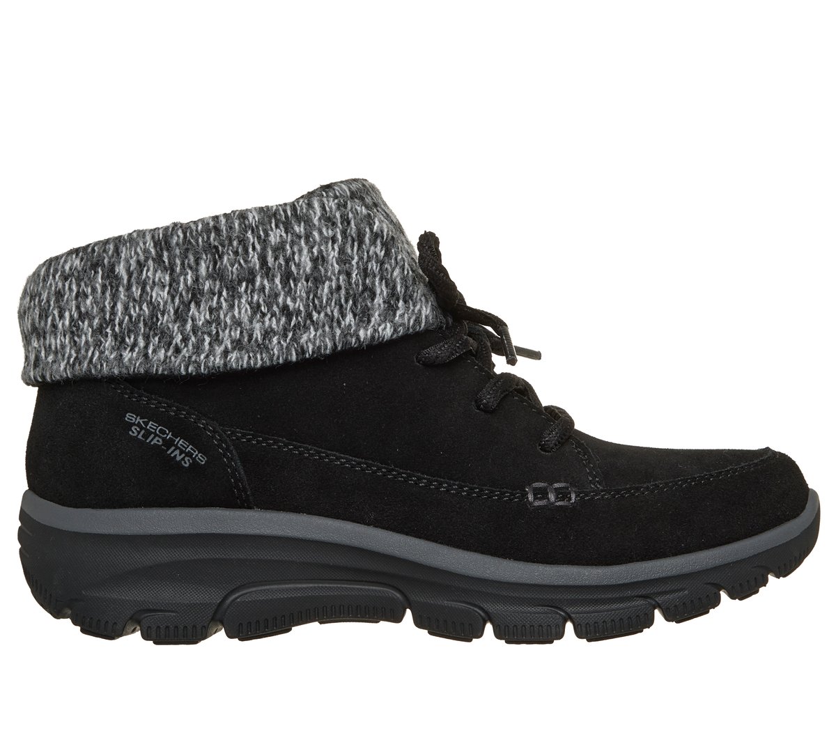 Skechers Slip-ins: Easy Going - Fall Odyssey — BLACK