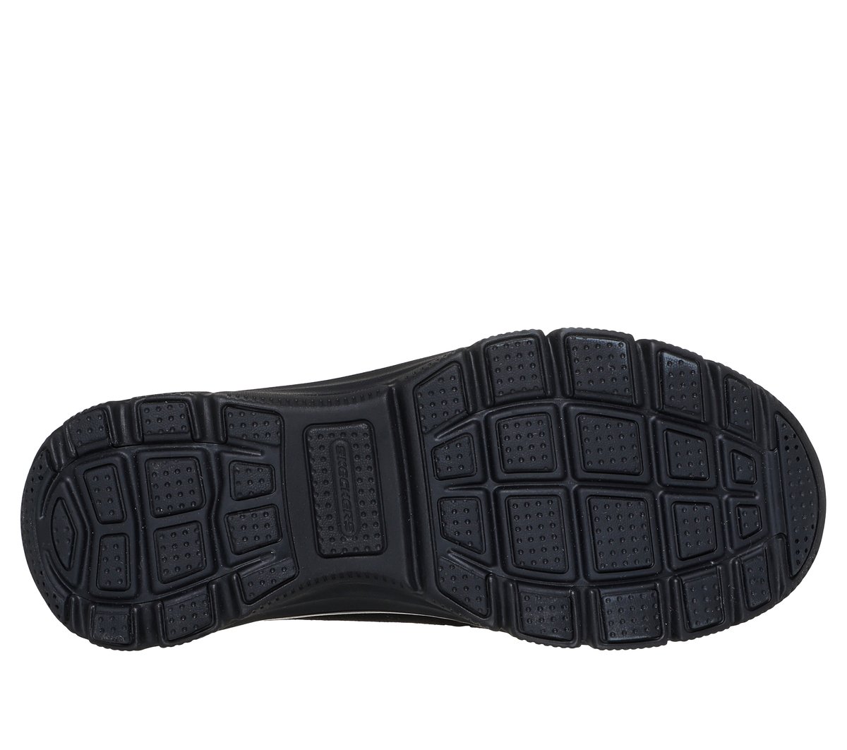 Skechers Slip-ins Relaxed Fit: Easy Going - Floral Moment — BLACK