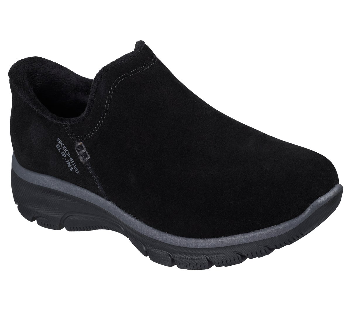 Skechers Slip-ins Relaxed Fit: Easy Going - Modern Hour 2 — BLACK