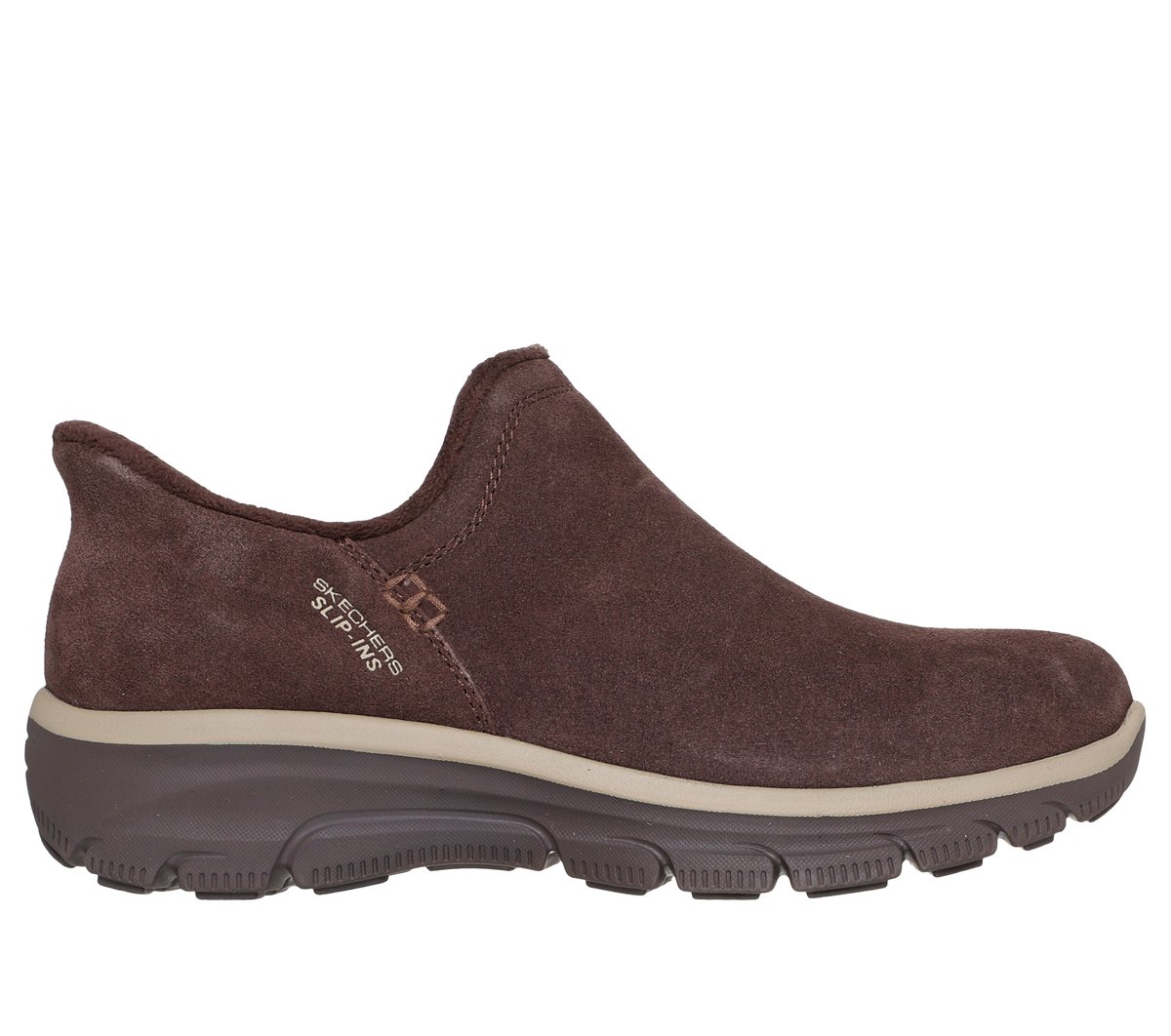 Skechers Slip-ins Relaxed Fit: Easy Going - Modern Hour 2 — CHOCOLATE