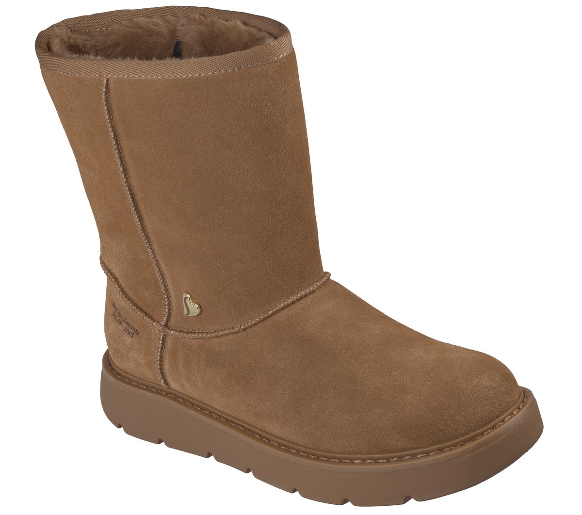 Skechers Slip-ins: Keepsakes Cozy - Cozy Mid — CHESTNUT