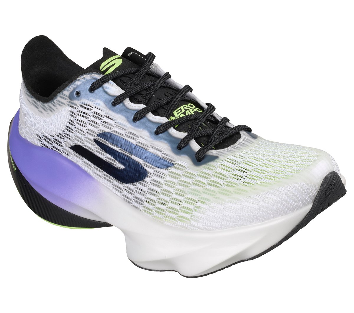 Skechers Aero Tempo — WHITE / MULTI