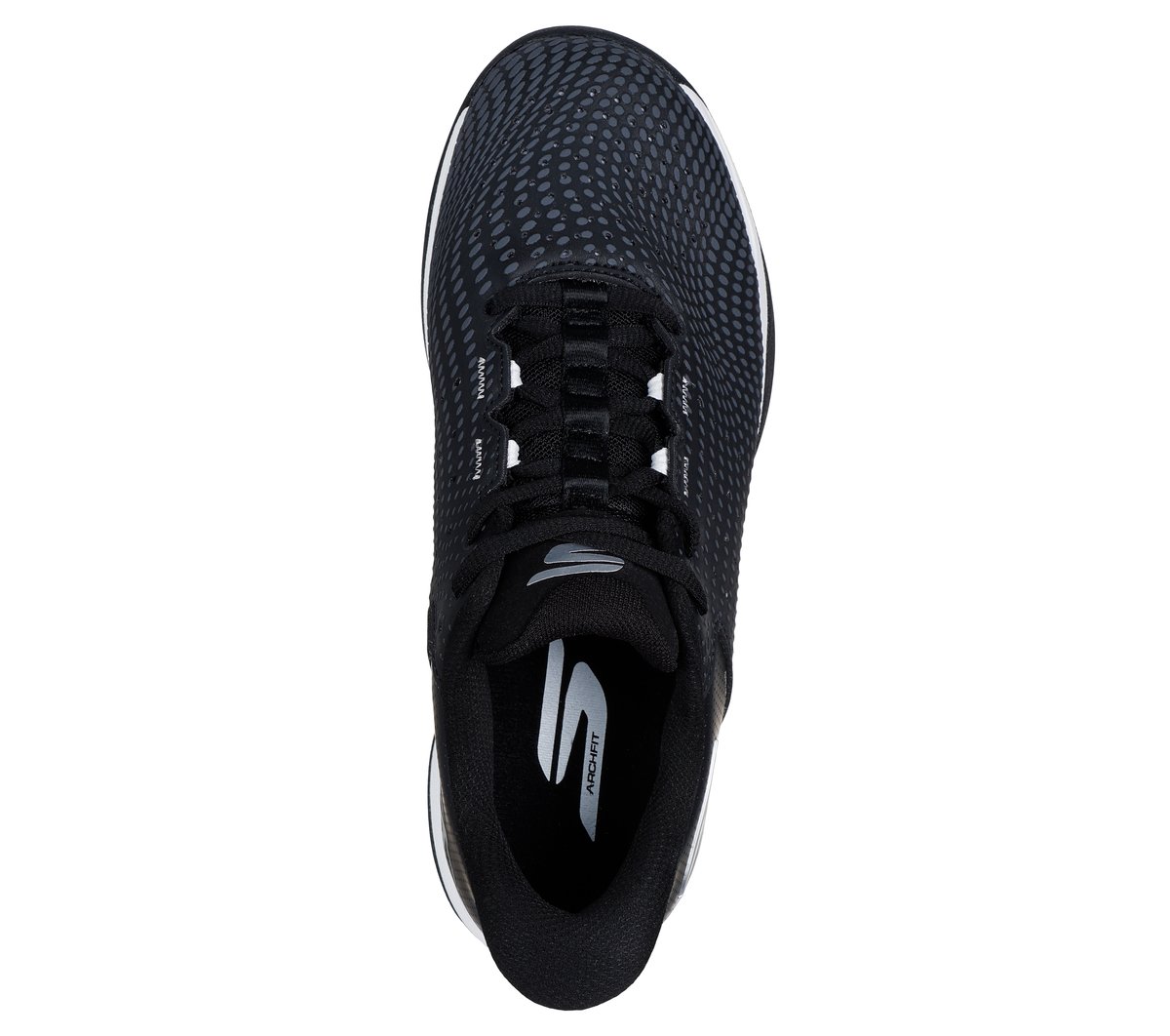 Skechers Slip-ins Relaxed Fit: Viper Court Reload — BLACK / WHITE