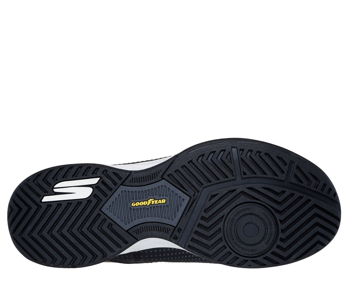 Skechers Slip-ins Relaxed Fit: Viper Court Reload — BLACK / WHITE