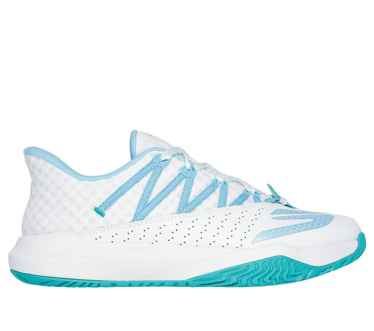 Relaxed Fit: Viper Court Rally — WHITE / LIGHT BLUE