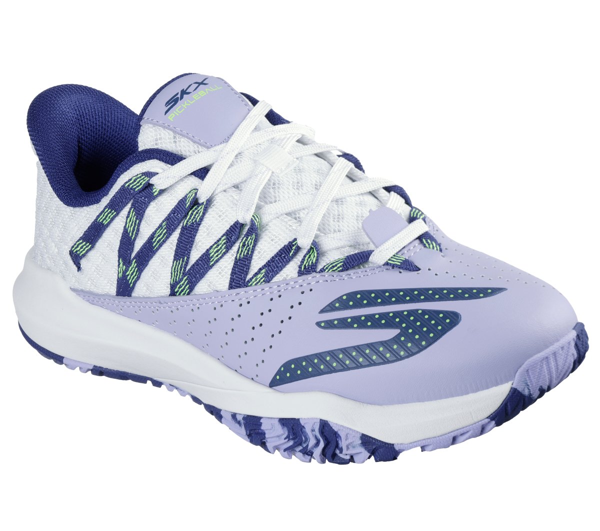 Relaxed Fit: Viper Court Rally — WHITE / PURPLE