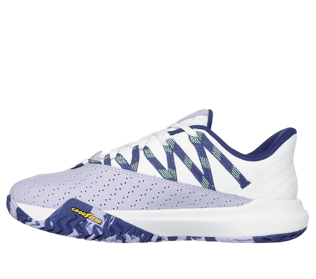 Relaxed Fit: Viper Court Rally — WHITE / PURPLE